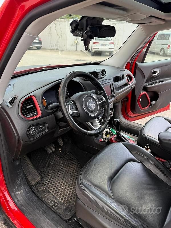 Usata Jeep Renegade Trailhawk 170 CV (125 kW) 2017 Rosso SUV