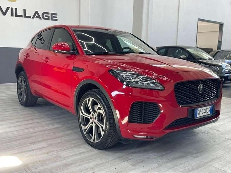 Usata Jaguar E-Pace Chequered Flag 241 CV (177 kW) 2019 Rosso SUV