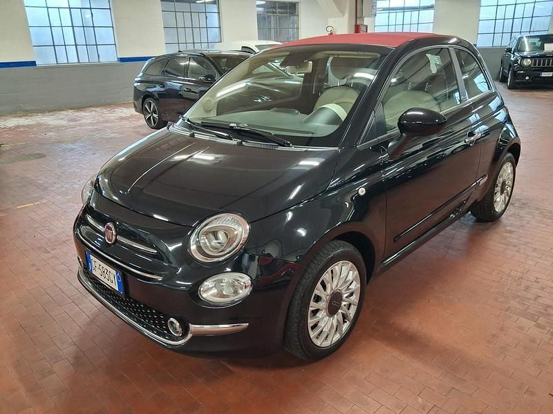 Usata Fiat 500C Lounge 69 CV (50 kW) 2021 Nero Cabrio
