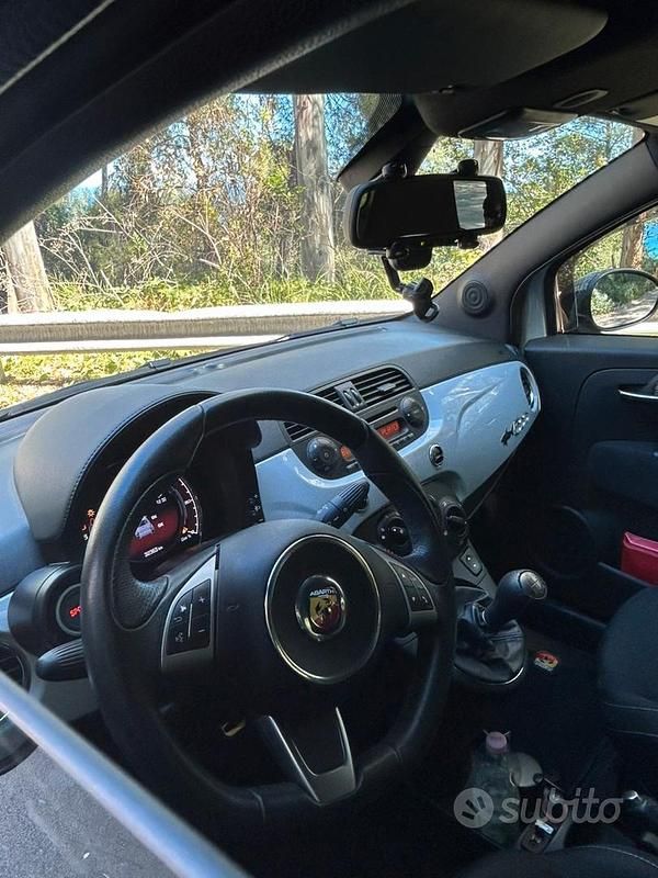 Usata Abarth 500 145 CV (106 kW) 2016 Grigio Berlina