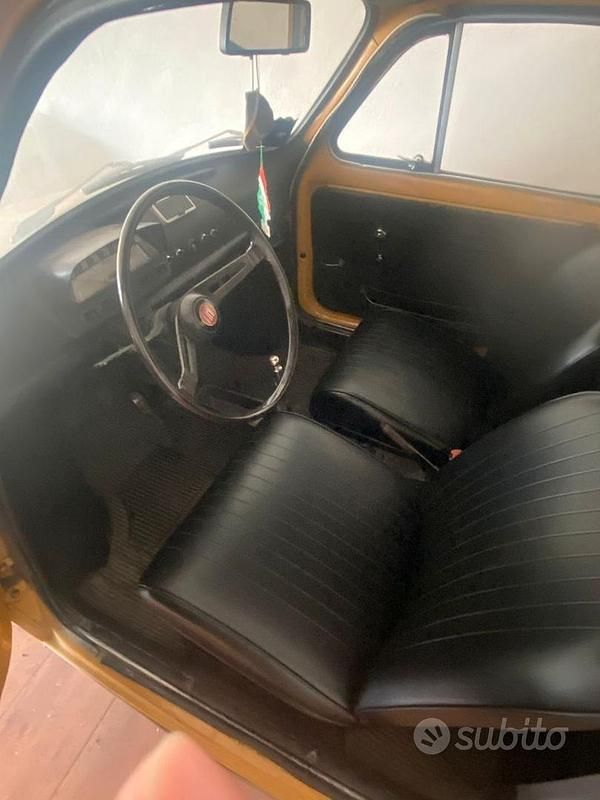Usata Fiat 500 1960 Giallo Utilitaria