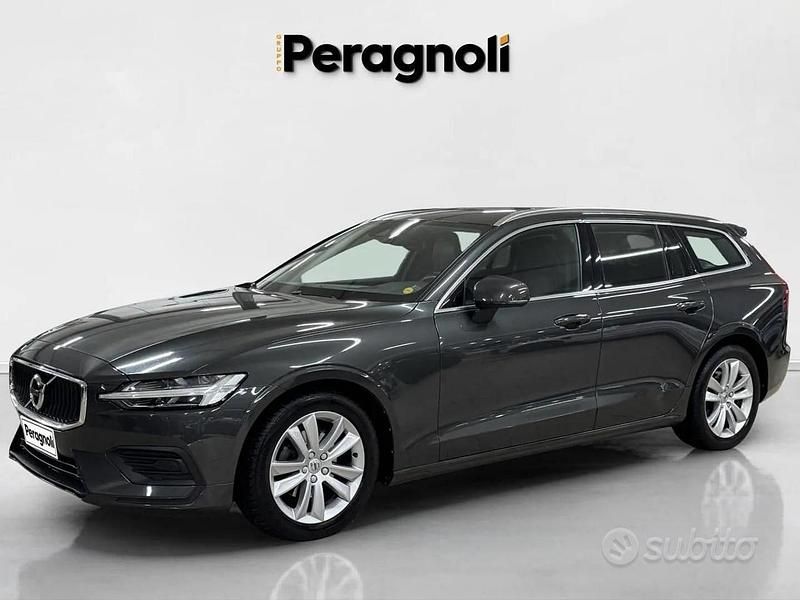 Grigio scuro Usata 2019 Volvo V60 Business Edition Station wagon | 21.500 € (Buon prezzo) - Immagine 1/4