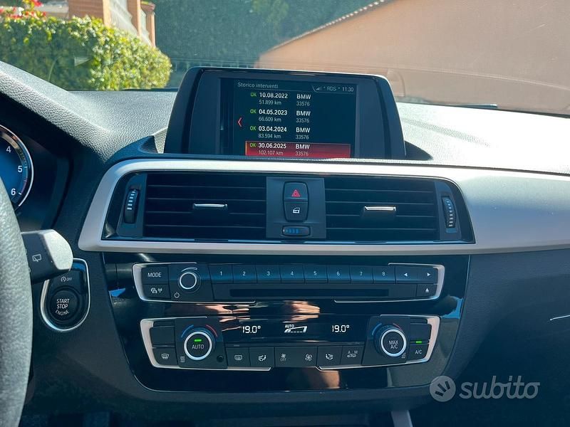 Usata BMW 116 116 CV (85 kW) 2018 Grigio Utilitaria