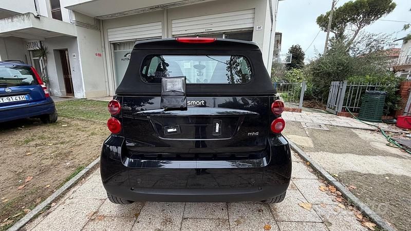 Usata Smart ForTwo Cabrio Passion 71 CV (52 kW) 2008 Nero Cabrio
