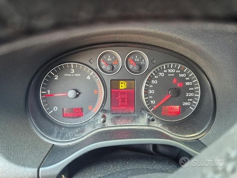 Usata Audi A3 140 CV (102 kW) 2007 Grigio Utilitaria
