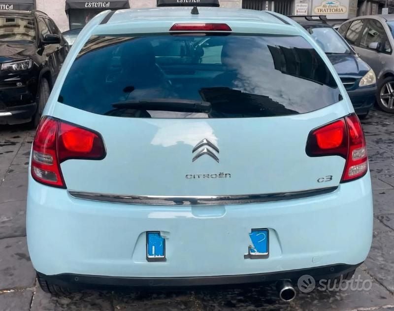 Usata Citroën C3 95 CV (69 kW) 2010 Blu Utilitaria