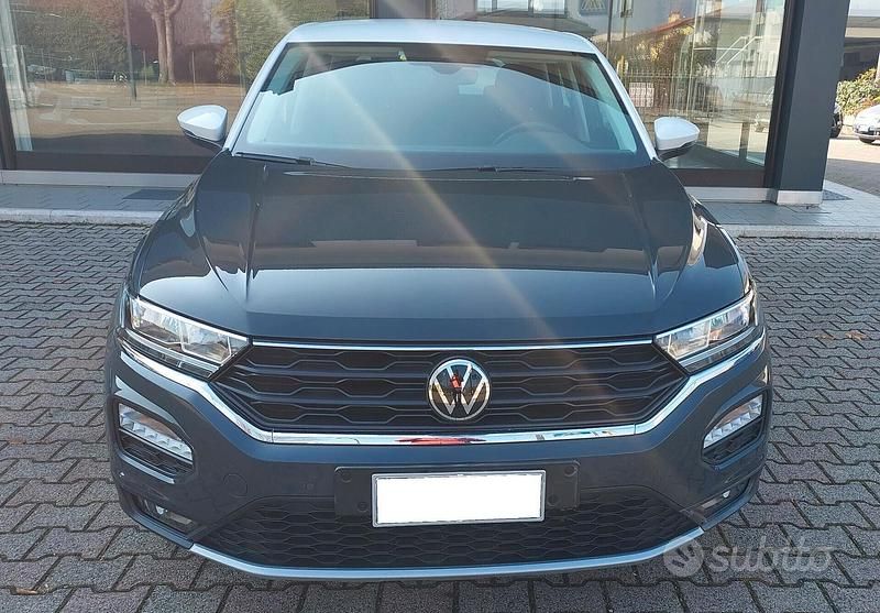 Usata VW T-Roc Style 110 CV (80 kW) 2021 Grigio SUV