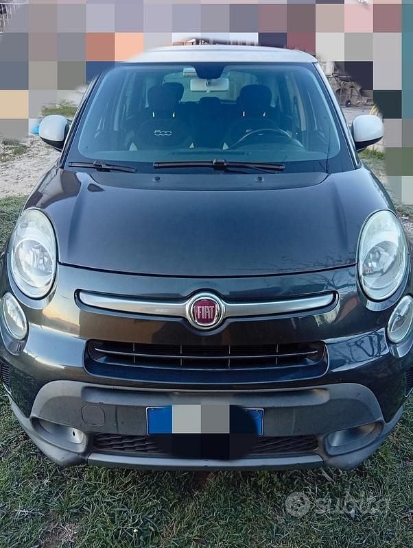 Usata Fiat 500L 85 CV (62 kW) 2014 Grigio Monovolume