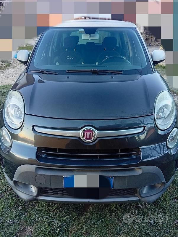 Grigio Usata 2014 Fiat 500L Monovolume | 6500 € (Buon prezzo) - Immagine 1/4