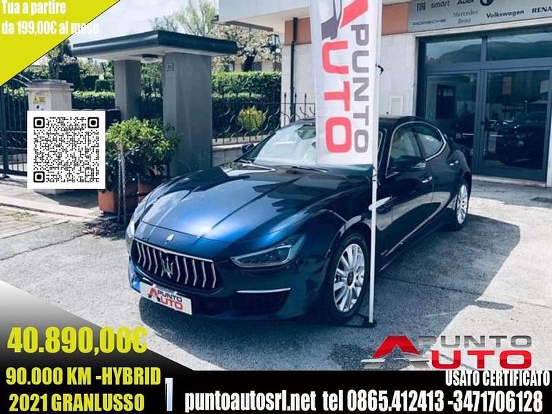 Blu Usata 2021 Maserati Ghibli GranLusso Coupé | 40.899 € (Buon prezzo) - Immagine 1/4