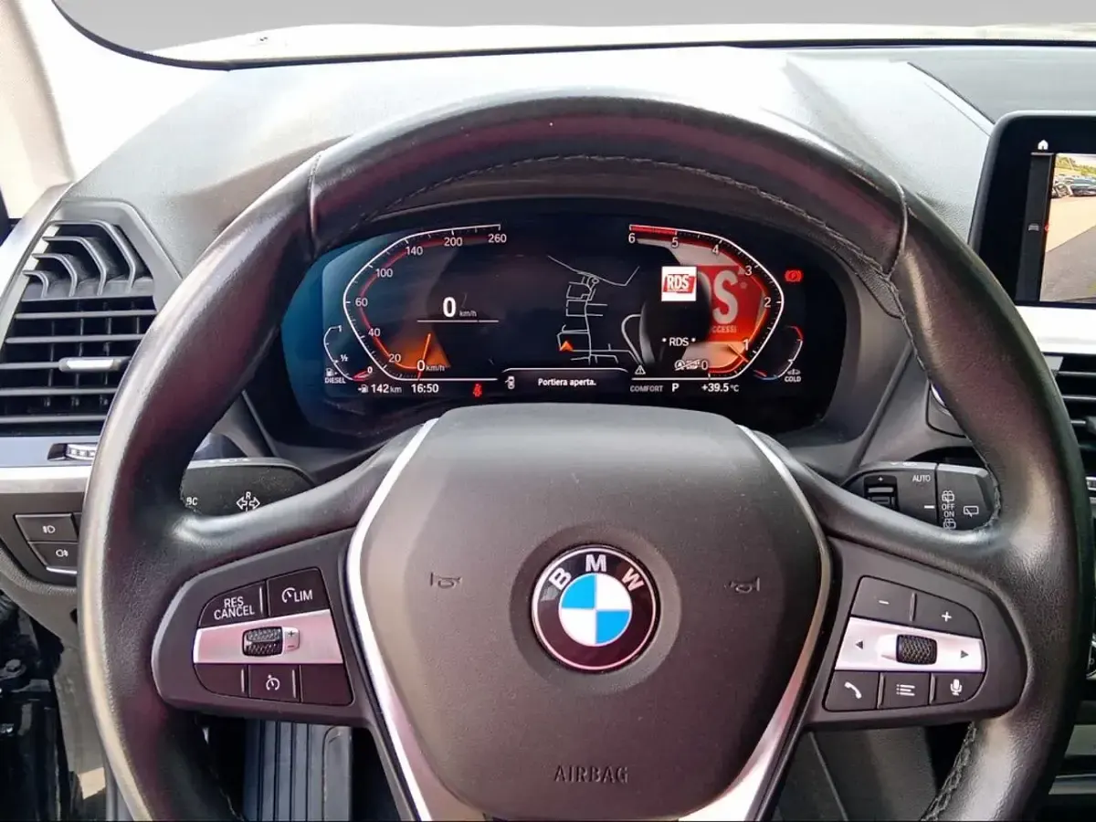 Usata BMW X3 xLine 292 CV (214 kW) 2021 Nero SUV