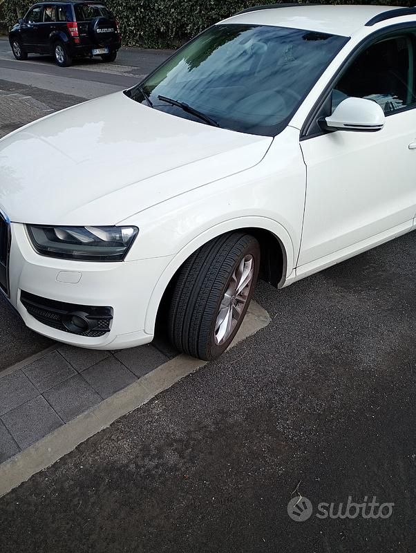 Usata Audi Q3 150 CV (110 kW) 2013 Bianco SUV