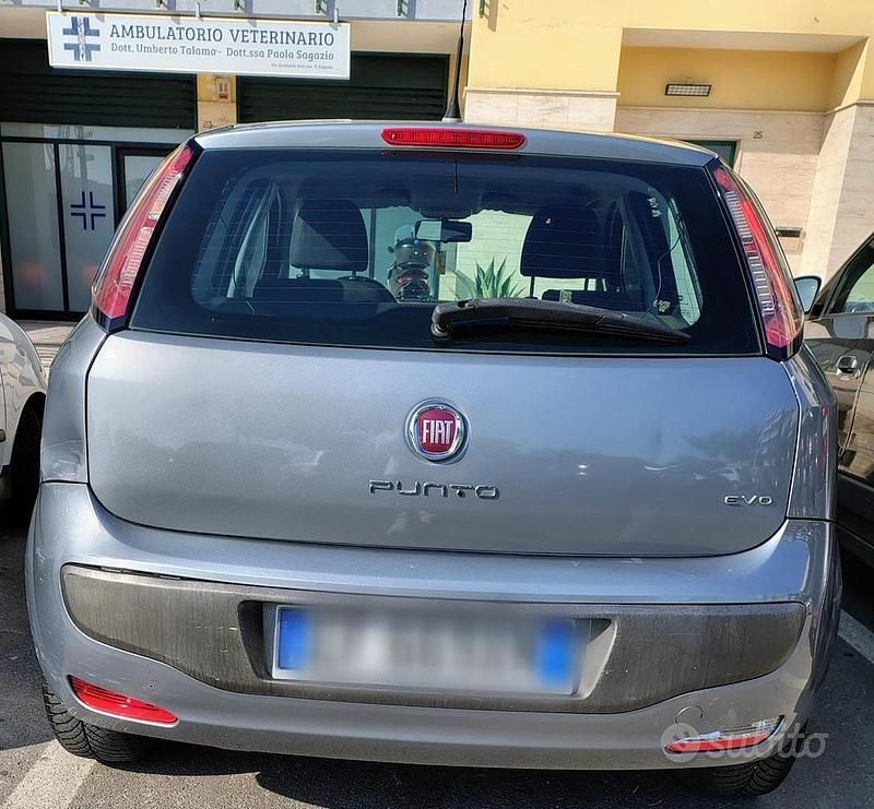 Usata Fiat Punto Evo Emotion 95 CV (69 kW) 2010 Grigio Utilitaria