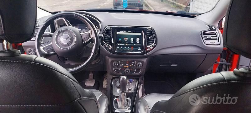 Usata Jeep Compass Limited 170 CV (125 kW) 2018 Rosso SUV