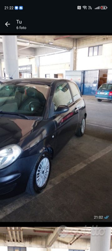 Usata Lancia Ypsilon 75 CV (55 kW) 2006 Nero Utilitaria