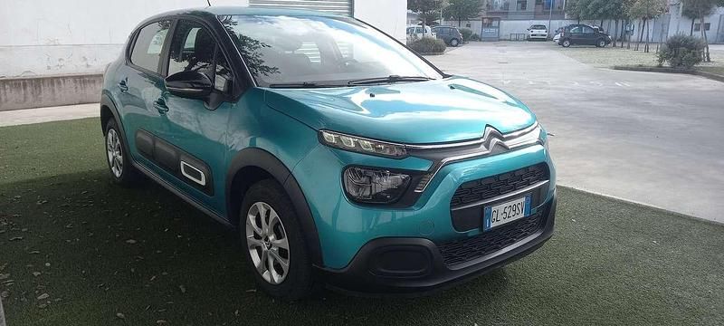 Usata Citroën C3 Feel 102 CV (75 kW) 2022 Verde Berlina