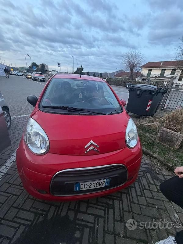 Usata Citroën C1 2007 Rosso Utilitaria