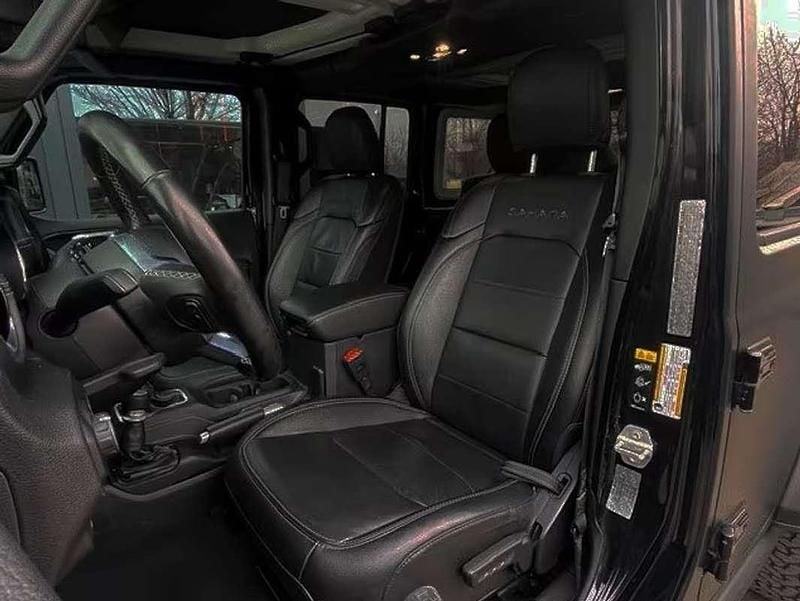 Usata Jeep Wrangler Unlimited Sahara 272 CV (200 kW) 2021 Nero SUV