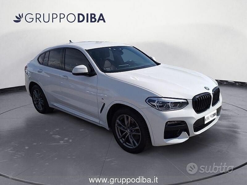 Usata BMW X4 M Sport 190 CV (139 kW) 2020 Bianco SUV