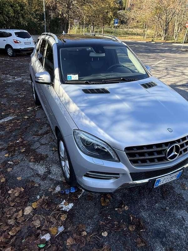 Usata Mercedes ML250 204 CV (150 kW) 2015 Argento SUV