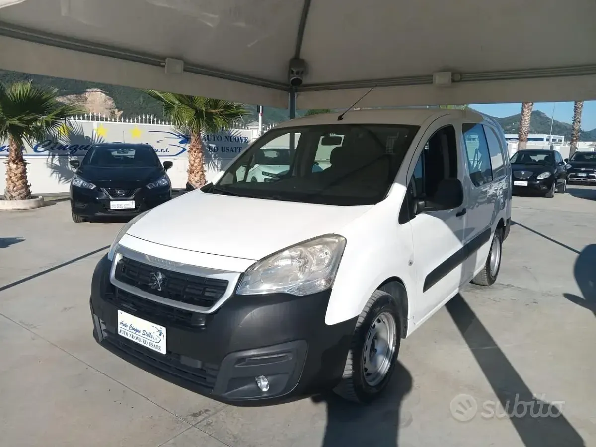 Usata Peugeot Partner 99 CV (72 kW) 2018 Bianco Monovolume