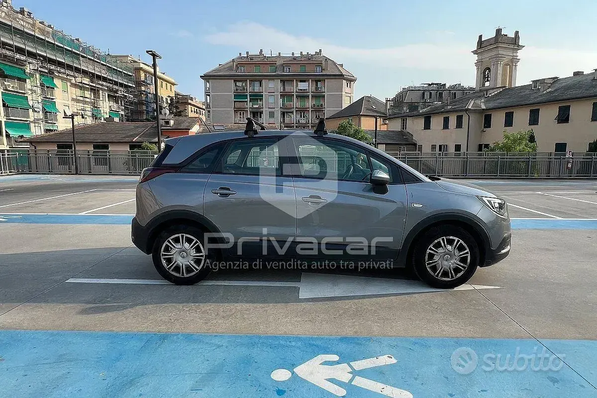 Usata Opel Crossland X Innovation 83 CV (61 kW) 2018 Grigio SUV