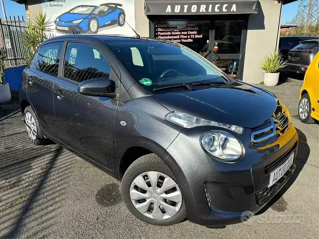 Usata Citroën C1 Shine 72 CV (52 kW) 2021 Grigio Utilitaria