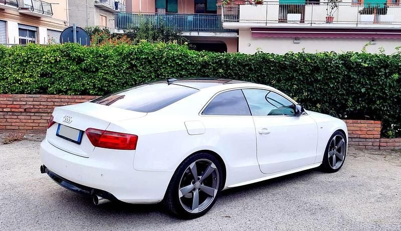 Usata Audi A5 190 CV (139 kW) 2008 Bianco Coupé