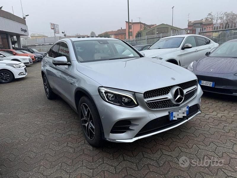 Usata Mercedes GLC350 Premium 211 CV (155 kW) 2018 Grigio Coupé