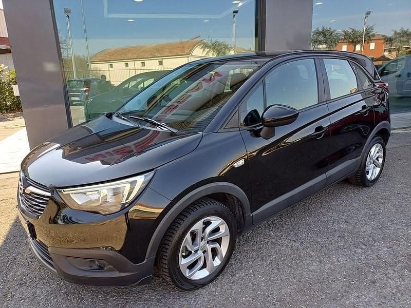 Usata Opel Crossland X S 102 CV (75 kW) 2019 Nero SUV