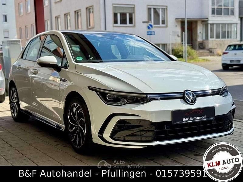 Usata VW Golf VII R-line Plus 150 CV (110 kW) 2020 Bianco Berlina