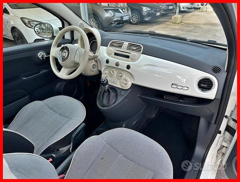Usata Fiat 500 Lounge 69 CV (50 kW) 2016 Bianco Berlina