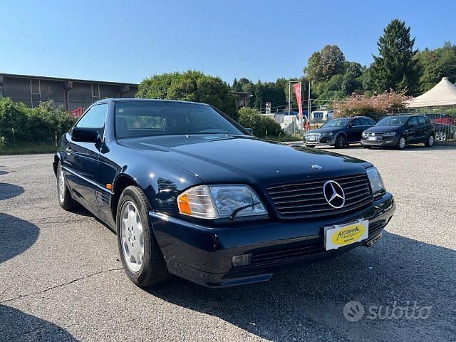 Usata Mercedes SL320 231 CV (169 kW) 1994 Blu Cabrio