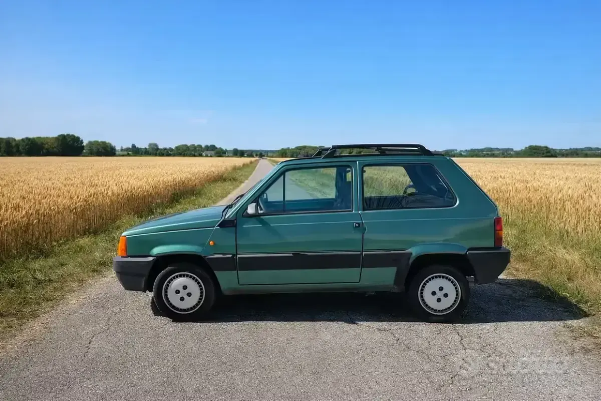 Usata Fiat Panda Young 39 CV (28 kW) 1997 Verde Utilitaria