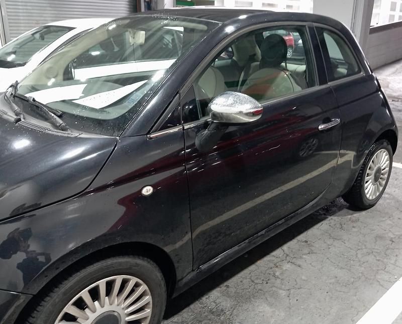 Usata Fiat 500 Lounge 95 CV (69 kW) 2011 Nero Berlina