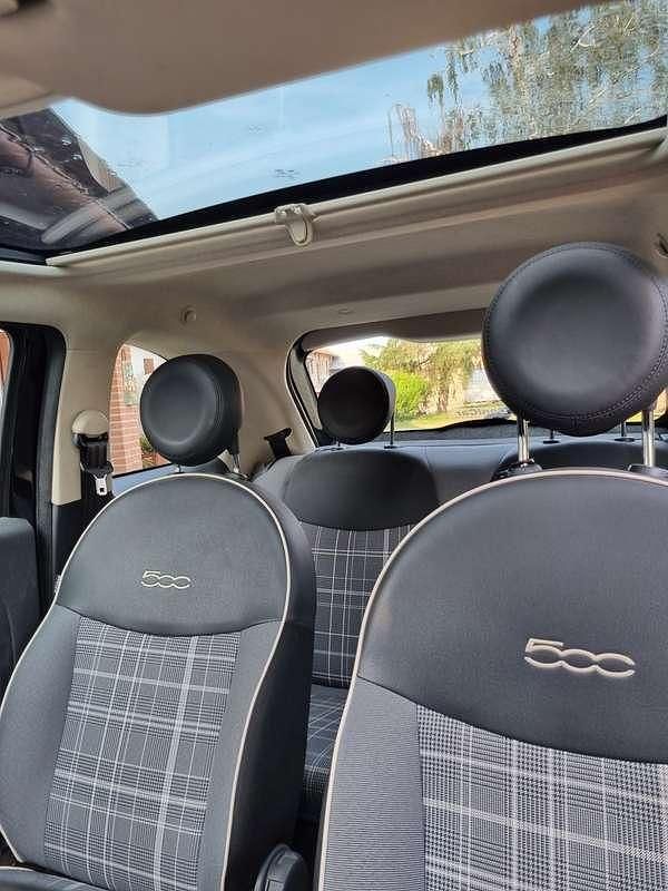Usata Fiat 500 Lounge 69 CV (50 kW) 2016 Nero Utilitaria