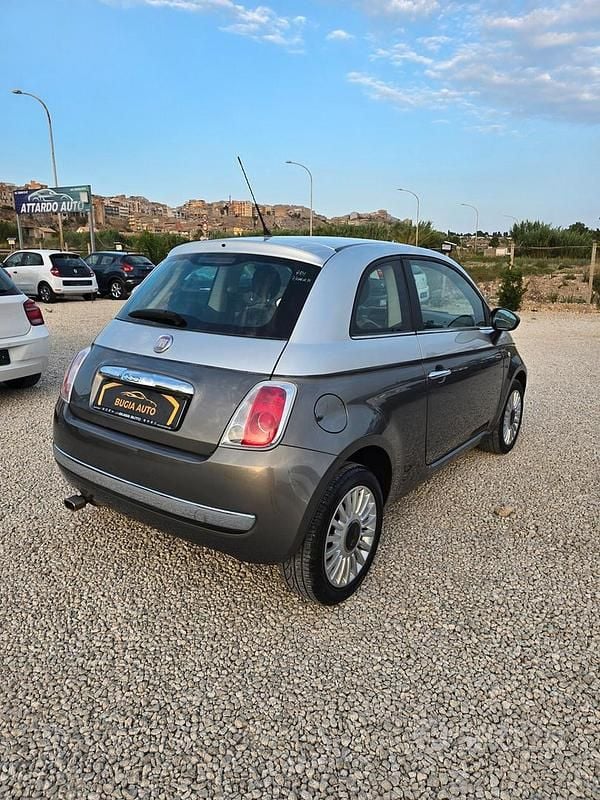 Usata Fiat 500 Lounge 69 CV (50 kW) 2012 Grigio Berlina