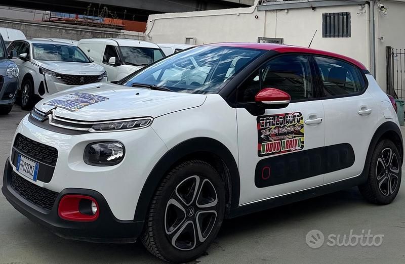 Usata Citroën C3 Shine 75 CV (55 kW) 2018 Bianco Utilitaria