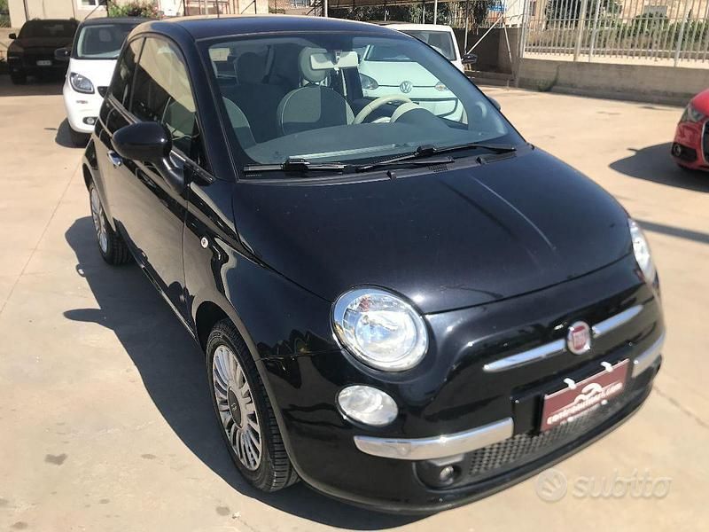 Usata Fiat 500 Lounge 69 CV (50 kW) 2013 Nero Berlina