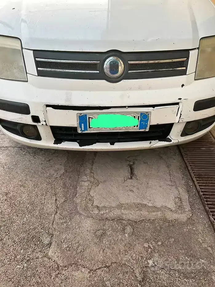 Usata Fiat Panda 2007 Bianco Utilitaria