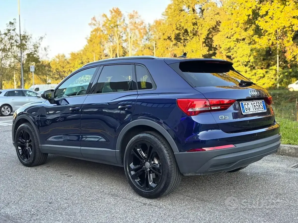 Usata Audi Q3 Advanced 150 CV (110 kW) 2021 Blu SUV