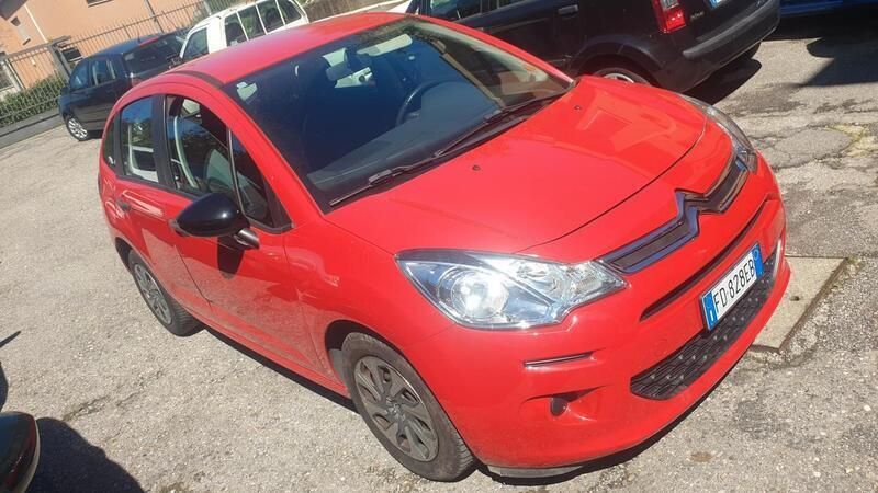 Usata Citroën C3 Live 68 CV (50 kW) 2016 Rosso Utilitaria