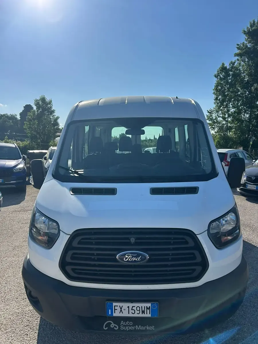Usata Ford Transit 131 CV (96 kW) 2019 Bianco Monovolume