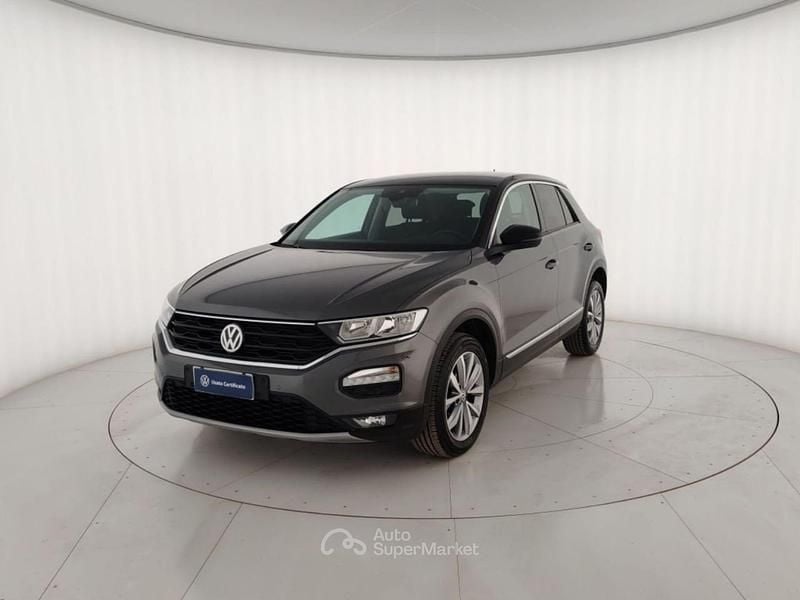 Usata VW T-Roc Style 116 CV (85 kW) 2020 Grigio metallizzato SUV