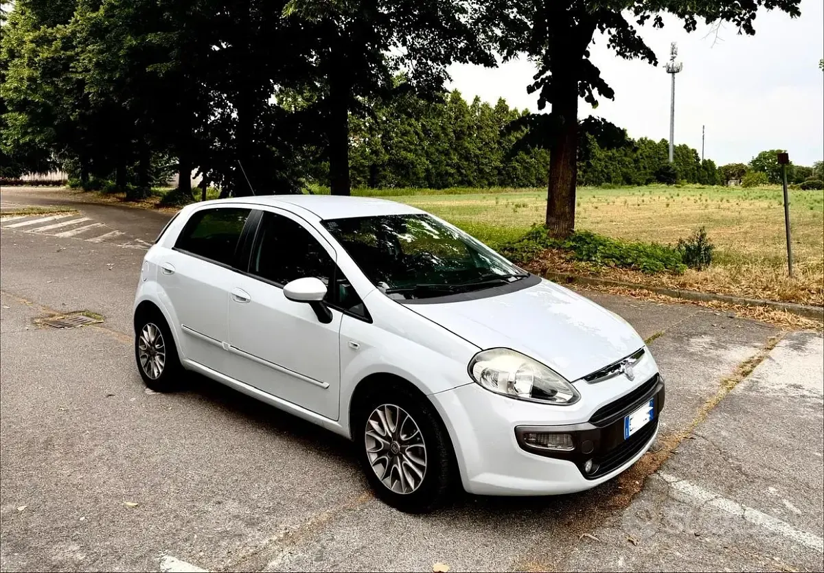 Usata Fiat Punto Evo Dynamic 105 CV (77 kW) 2012 Marrone Utilitaria