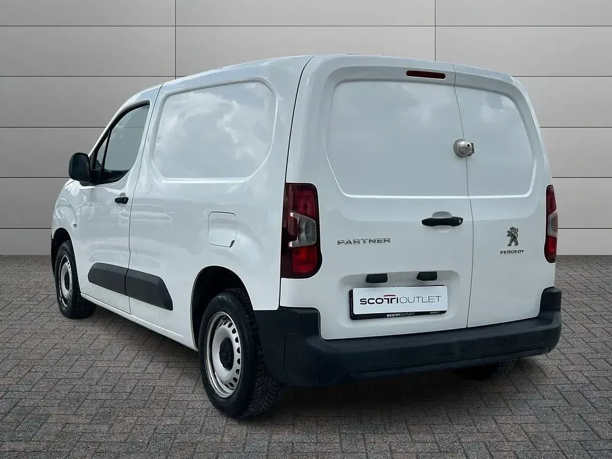 Usata Peugeot Partner 99 CV (72 kW) 2019 Bianco Monovolume