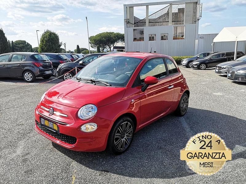 Usata Fiat 500 Lounge 69 CV (50 kW) 2019 Rosso Berlina