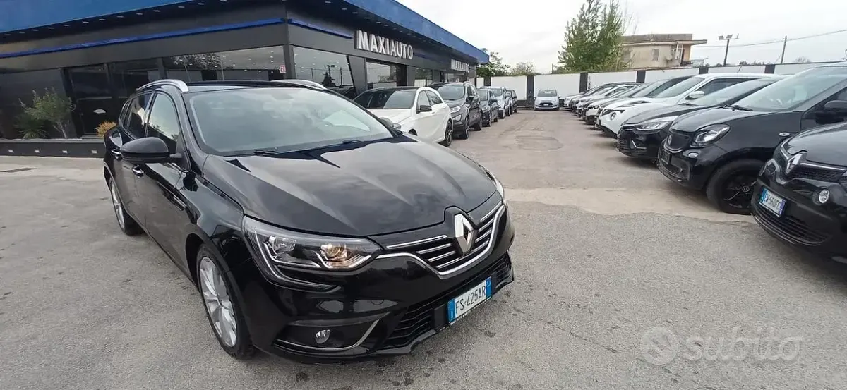 Usata Renault Mégane GrandTour 116 CV (85 kW) 2019 Nero Station wagon