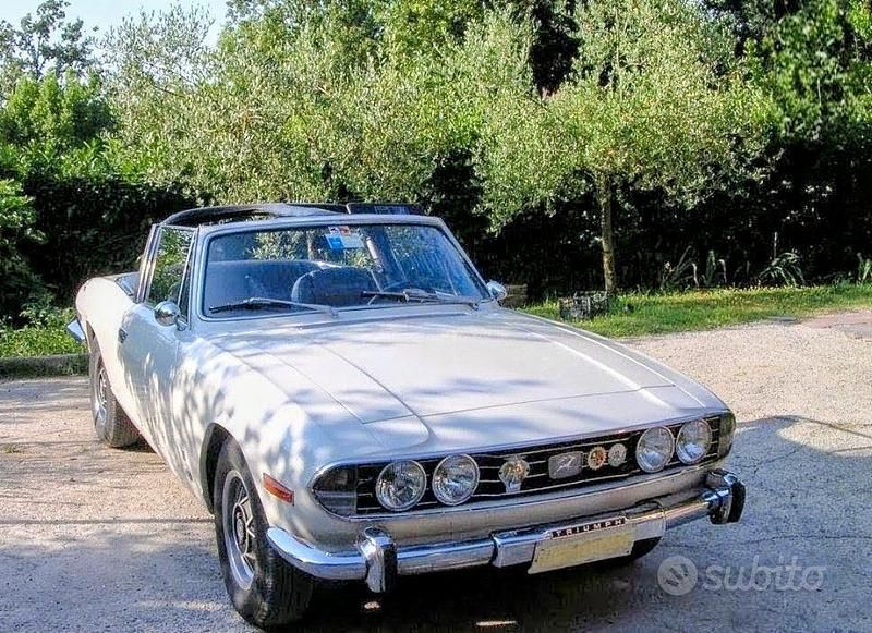 Usata Triumph Stag 1970 Bianco Cabrio