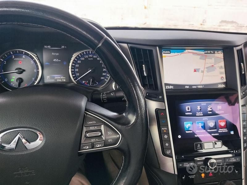 Usata Infiniti Q50 170 CV (125 kW) 2014 Nero Berlina